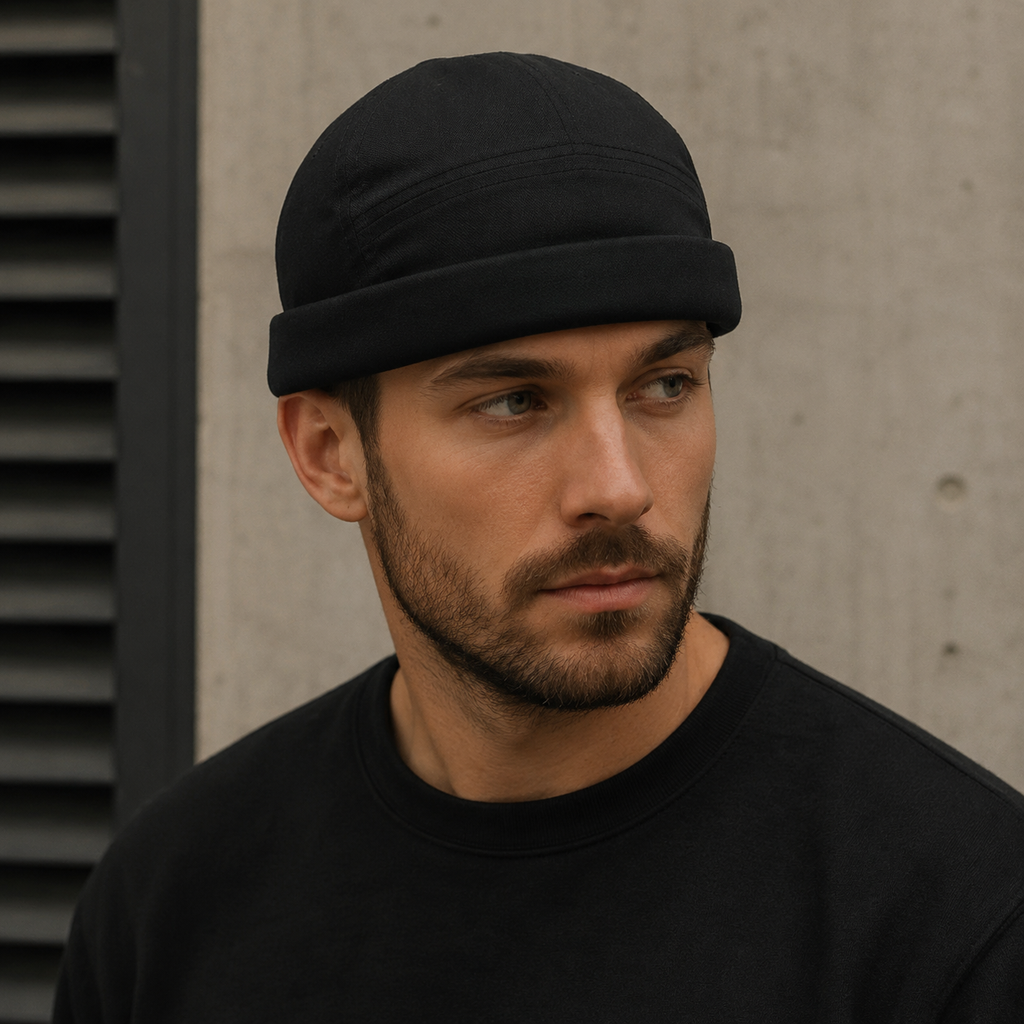 Waterproof Docker Cap – Adjustable Nylon Rainproof Headwear for Men & Women