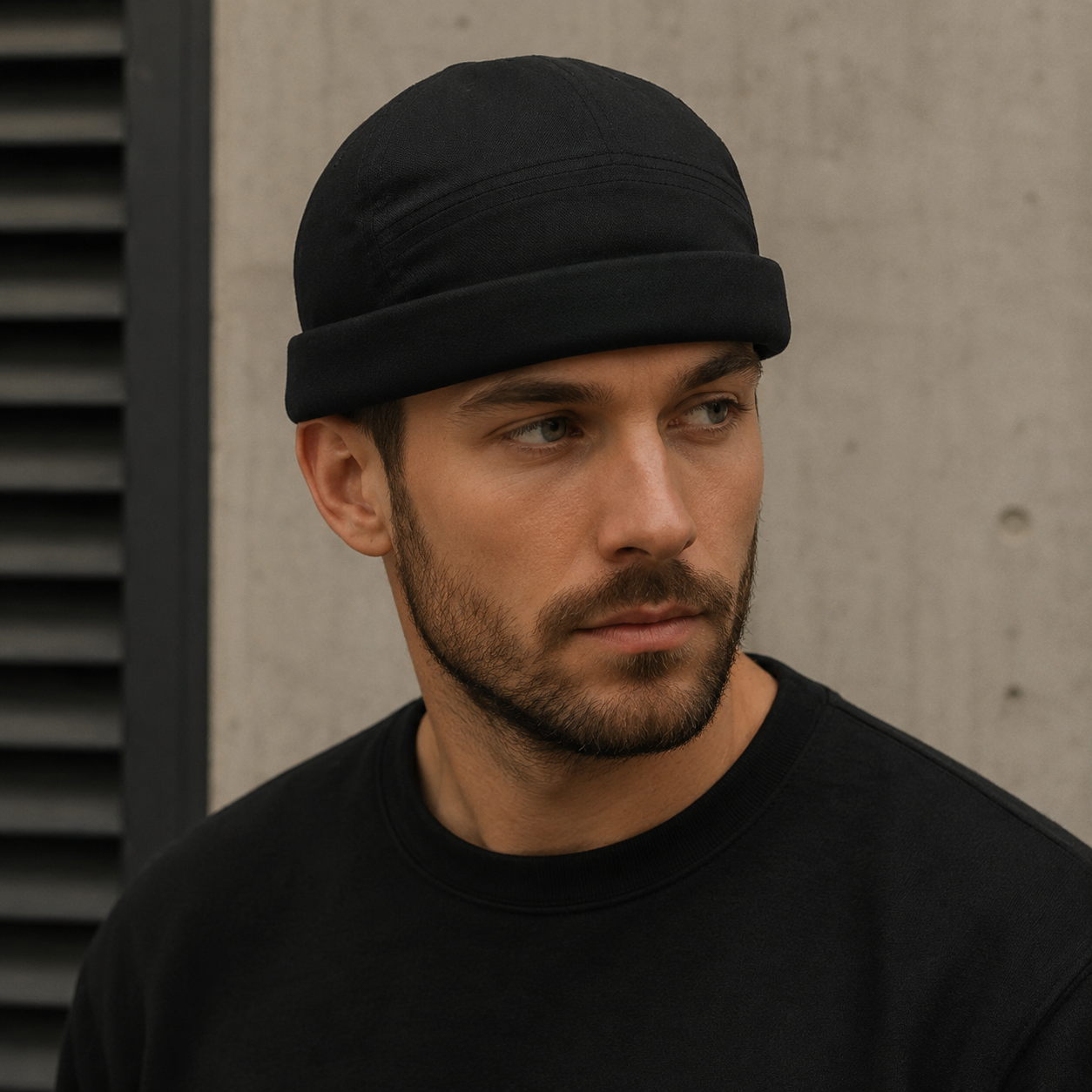 Waterproof Docker Cap – Adjustable Nylon Rainproof Headwear for Men & Women