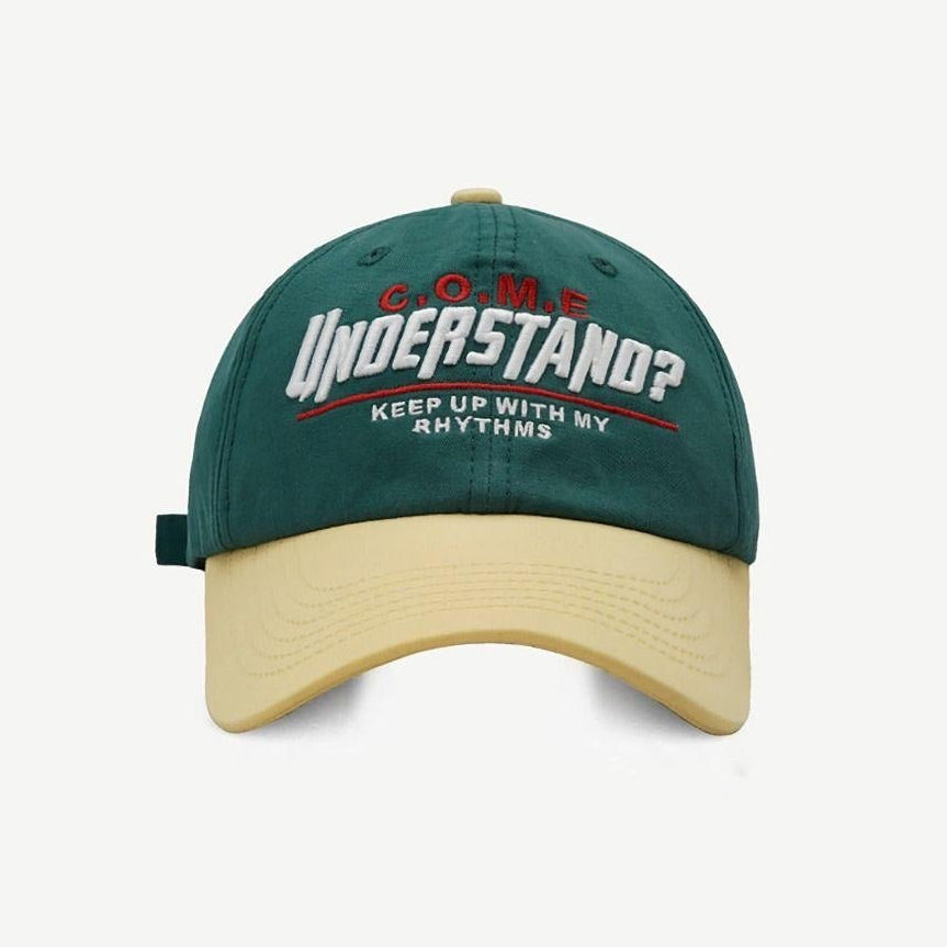 embroidered baseball cap