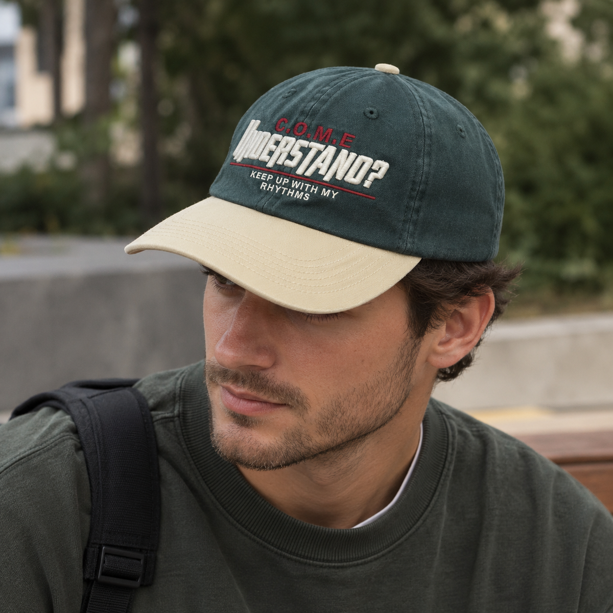 embroidered baseball hat