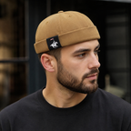 Oversize Docker Cap – Adjustable Cotton Bucket Hat | Large Size Unisex Sun Protection