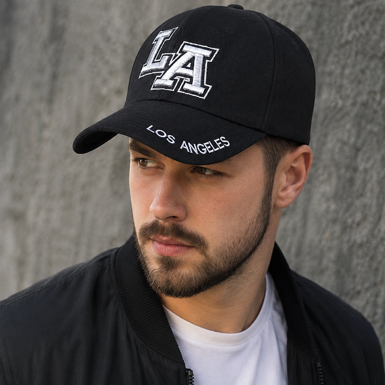 Vintage Baseball Cap | Adjustable Cotton Acrylic Hatloom Cap for Los Angeles