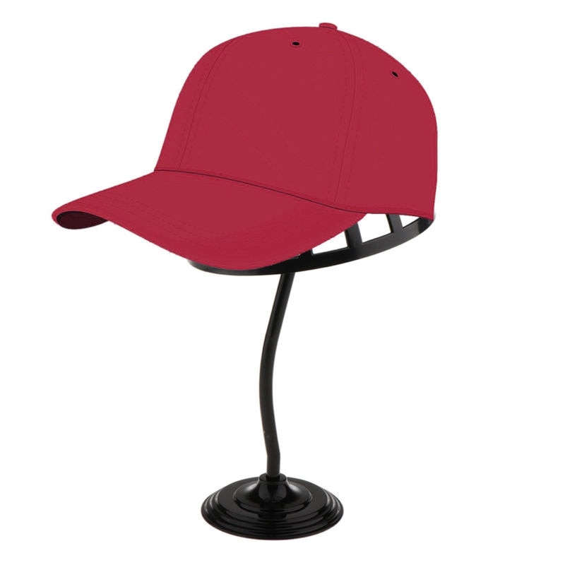 floor standing hat rack for baseball caps and wigs
