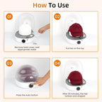 hat cleaning steaming and shaping machine for caps