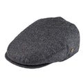 Men’s Herringbone Tweed Flat Cap – Classic Irish Wool Ivy Hat