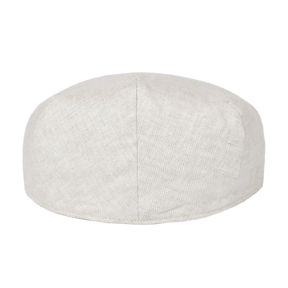 Men’s Linen Ivy Cap – Lightweight Flat Cap with UV Protection