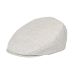 Men’s Linen Ivy Cap – Lightweight Flat Cap with UV Protection
