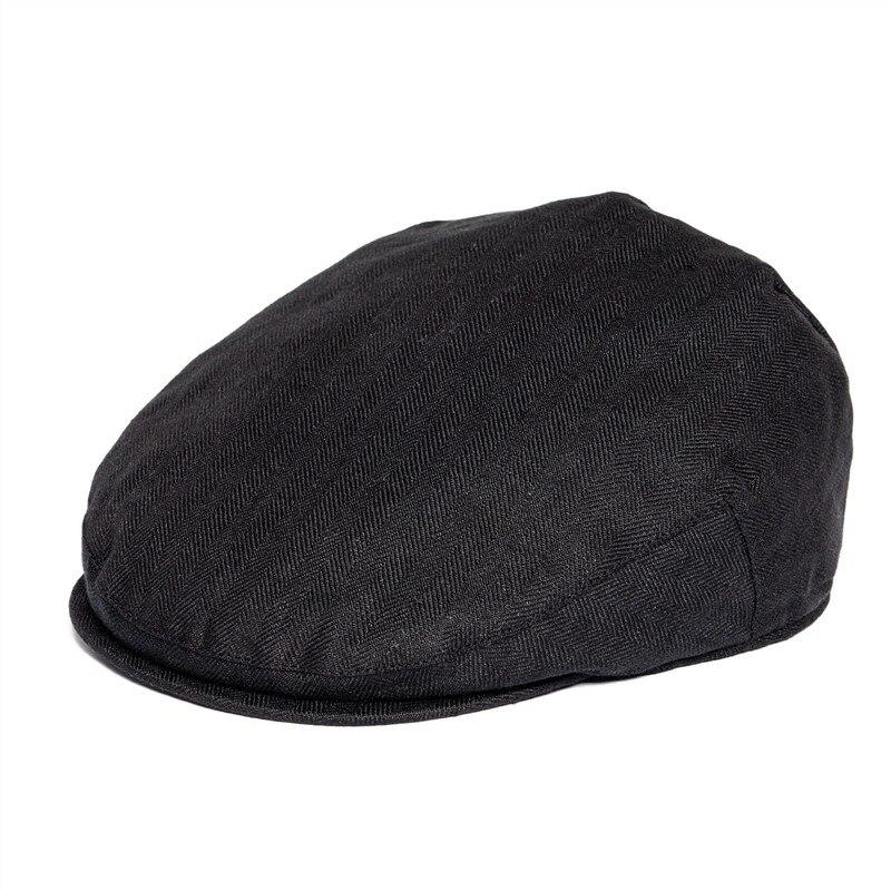 Men’s Linen Ivy Cap – Lightweight Flat Cap with UV Protection