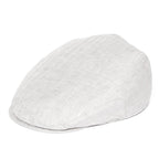 Men’s Linen Ivy Cap – Lightweight Flat Cap with UV Protection