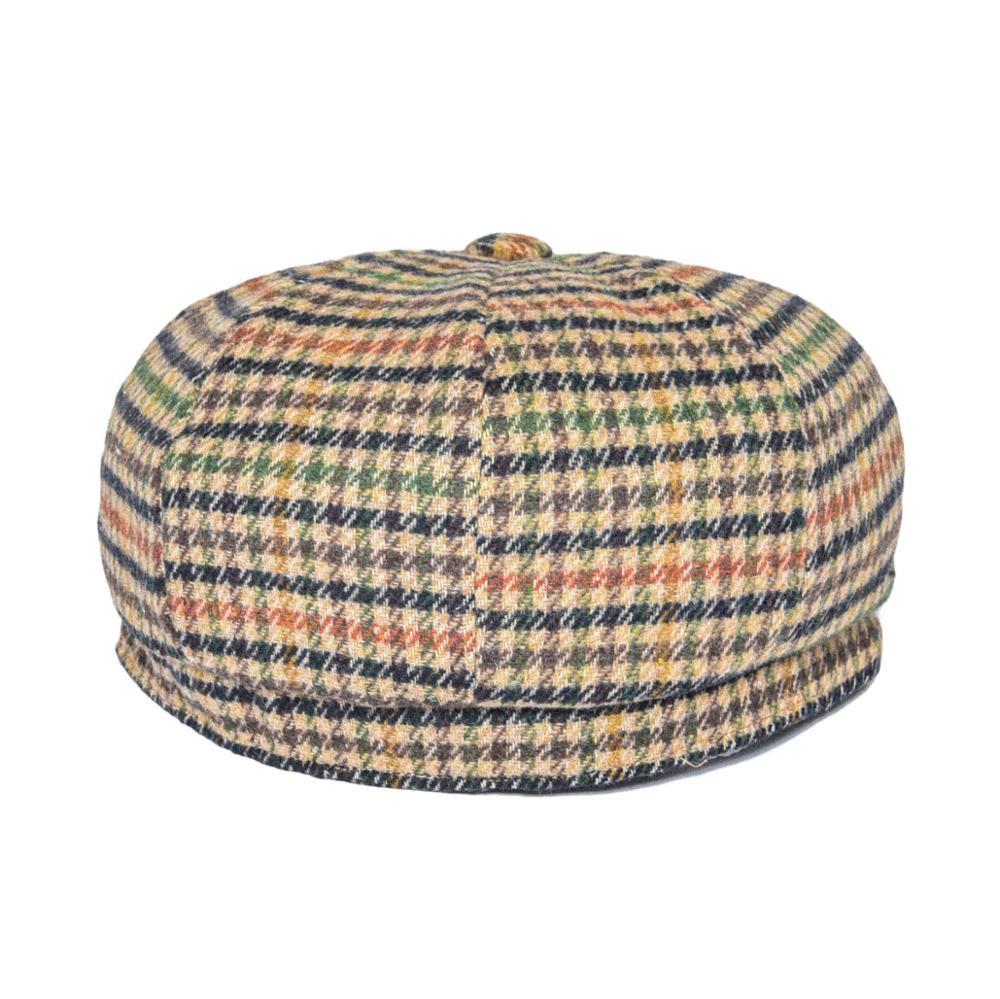Men’s Houndstooth Wool Newsboy Cap – Classic Gatsby Hat