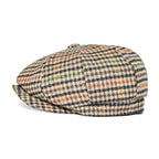 Men’s Houndstooth Wool Newsboy Cap – Classic Gatsby Hat