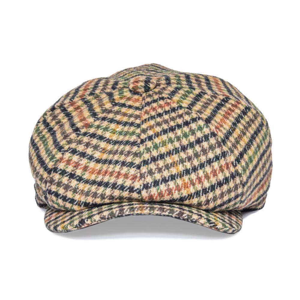 Men’s Houndstooth Wool Newsboy Cap – Classic Gatsby Hat