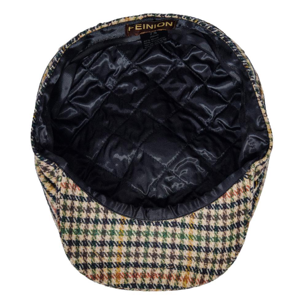 Men’s Houndstooth Wool Newsboy Cap – Classic Gatsby Hat