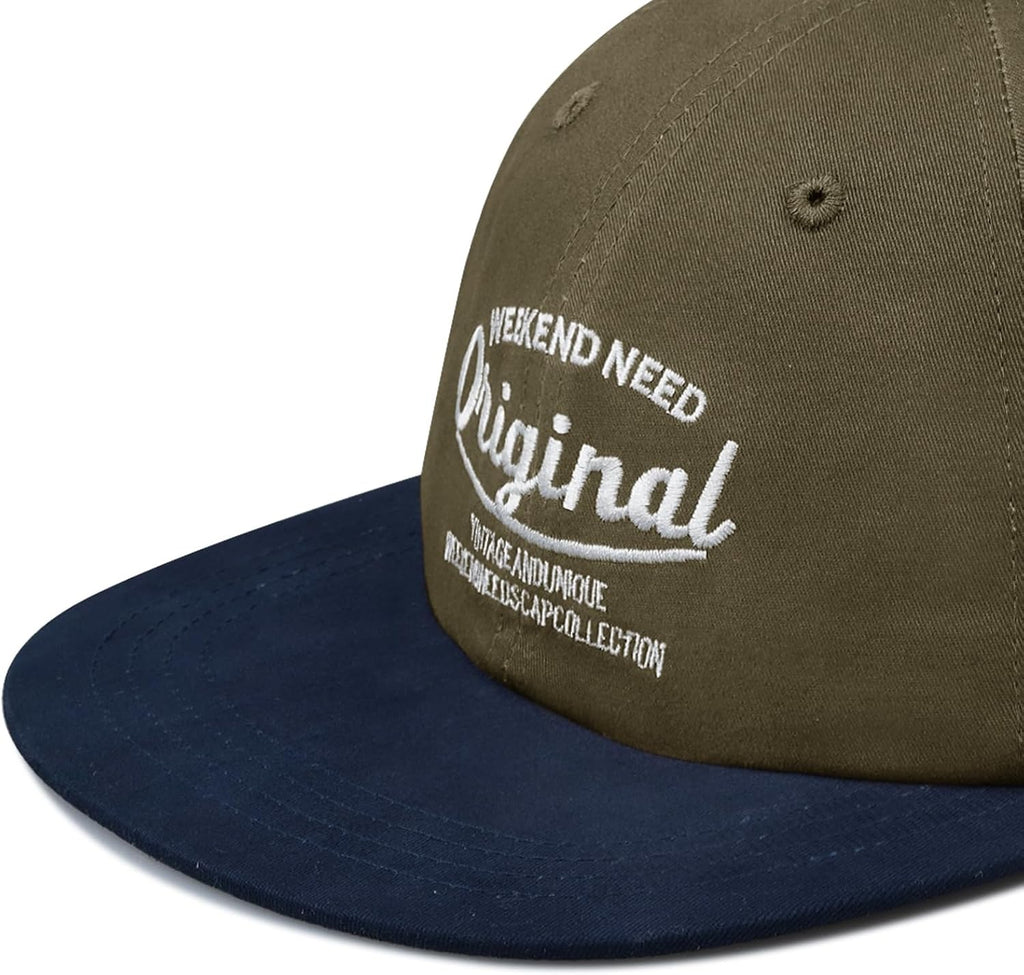 Soft Cotton Baseball Cap – Embroidered Adjustable Hat for Men & Women
