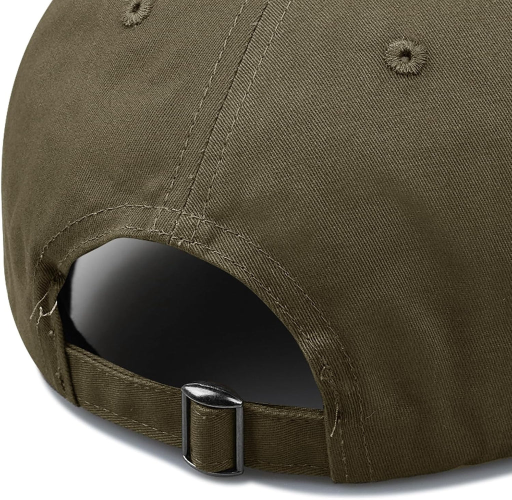 Soft Cotton Baseball Cap – Embroidered Adjustable Hat for Men & Women