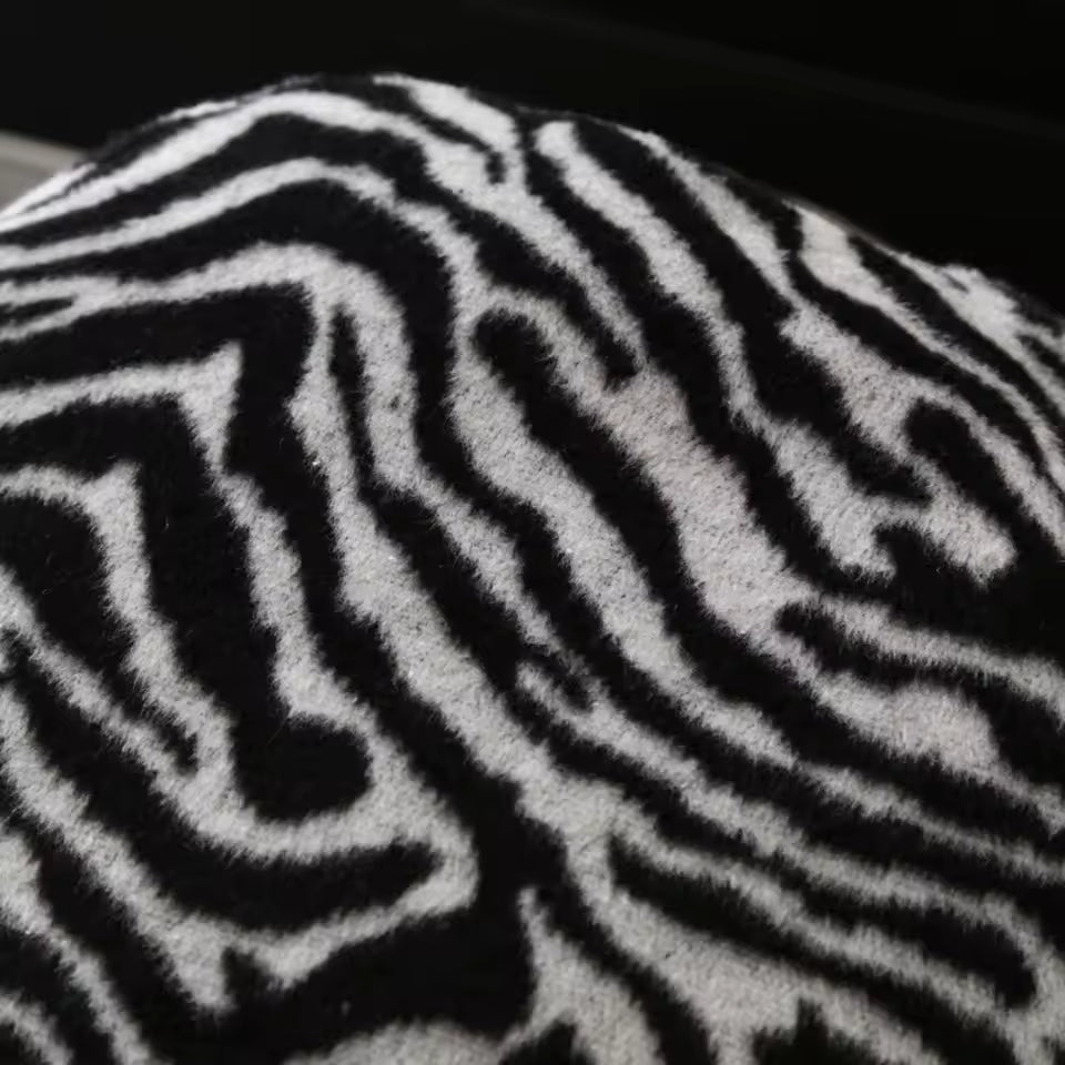Casual Striped Knit Painter Hat