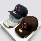 Unisex Embroidered Cotton Baseball Cap with Bottle Opener