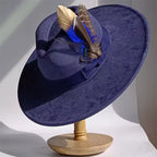 Classic Church Fedora Suede Style Fedora Hat