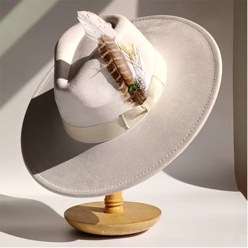 Cotton Polyester Fedora Adjustable Fedora Hat