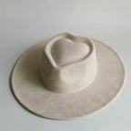 elegant wide brim dress hat