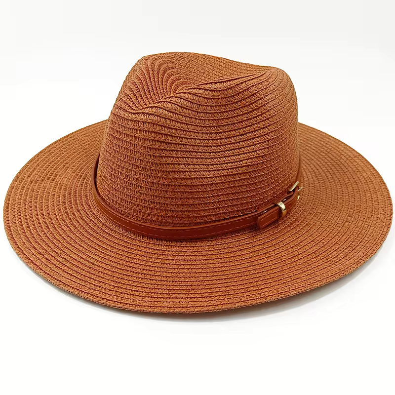 Unisex Summer Straw Hat for Outdoor Activities