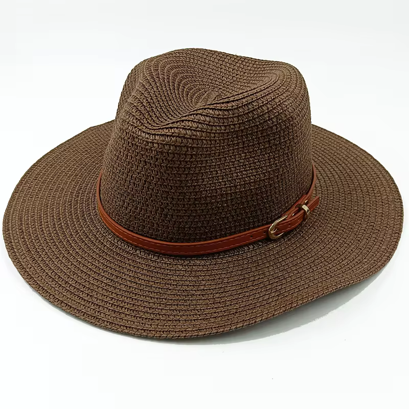 Fashionable Two Color Gradient Beach Hat