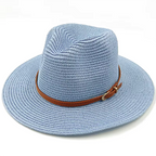 Casual Gradient Straw Hat for Men and Women