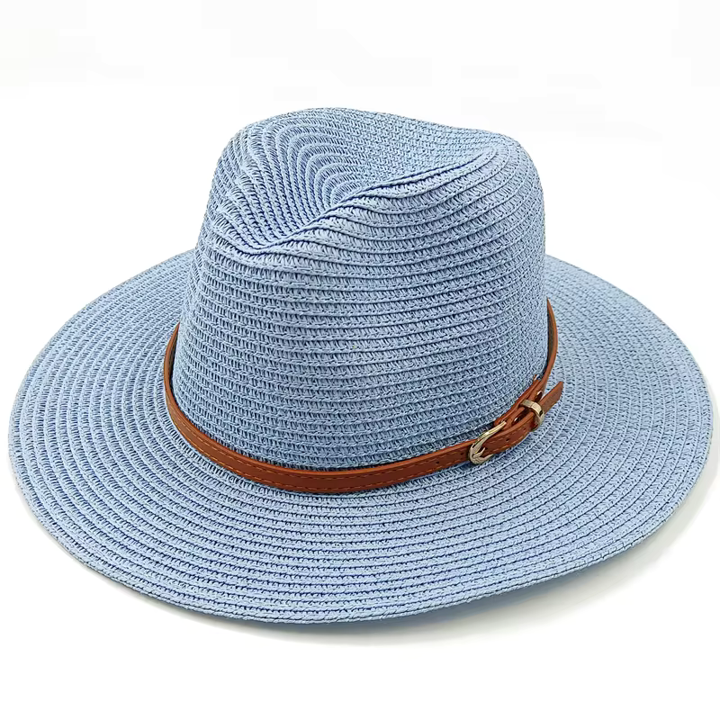 Casual Gradient Straw Hat for Men and Women