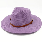 Wide Brim Straw Hat for Beach Vacation