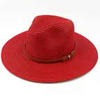 Multicolor Gradient Sun Hat for Beach Holidays