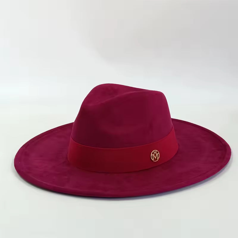Fashion Fedora with Classic Crown Vintage Inspired Church Hat for Women