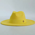 Feather Accent Fedora for Formal Events Fedora for Vintage Fashion Outfits