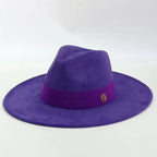 Elegant Wide Brim Hat for Church and Events
