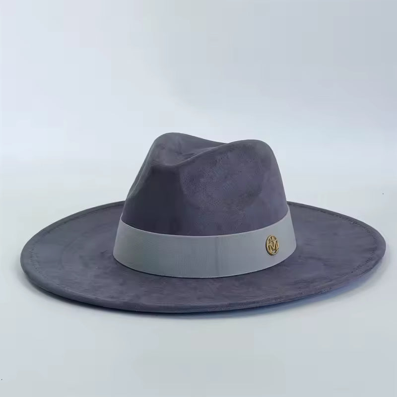 Unisex Decorative Hat with Wide Brim