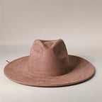 Wide Brim Fedora for Sophisticated Styling