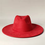 Classic Unisex Dress Hat with Wide Brim
