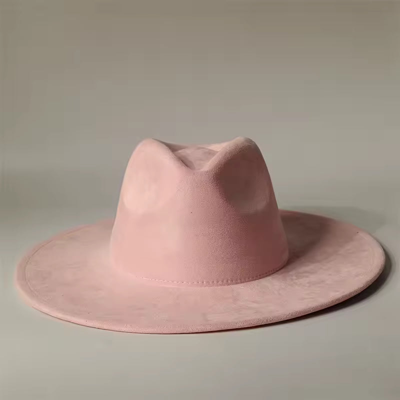 Elegant Hat with Feather Embellishment