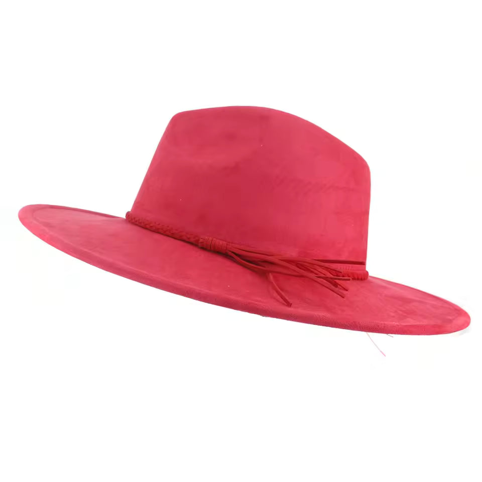 Decorative Feather Hat Retro Church Hat