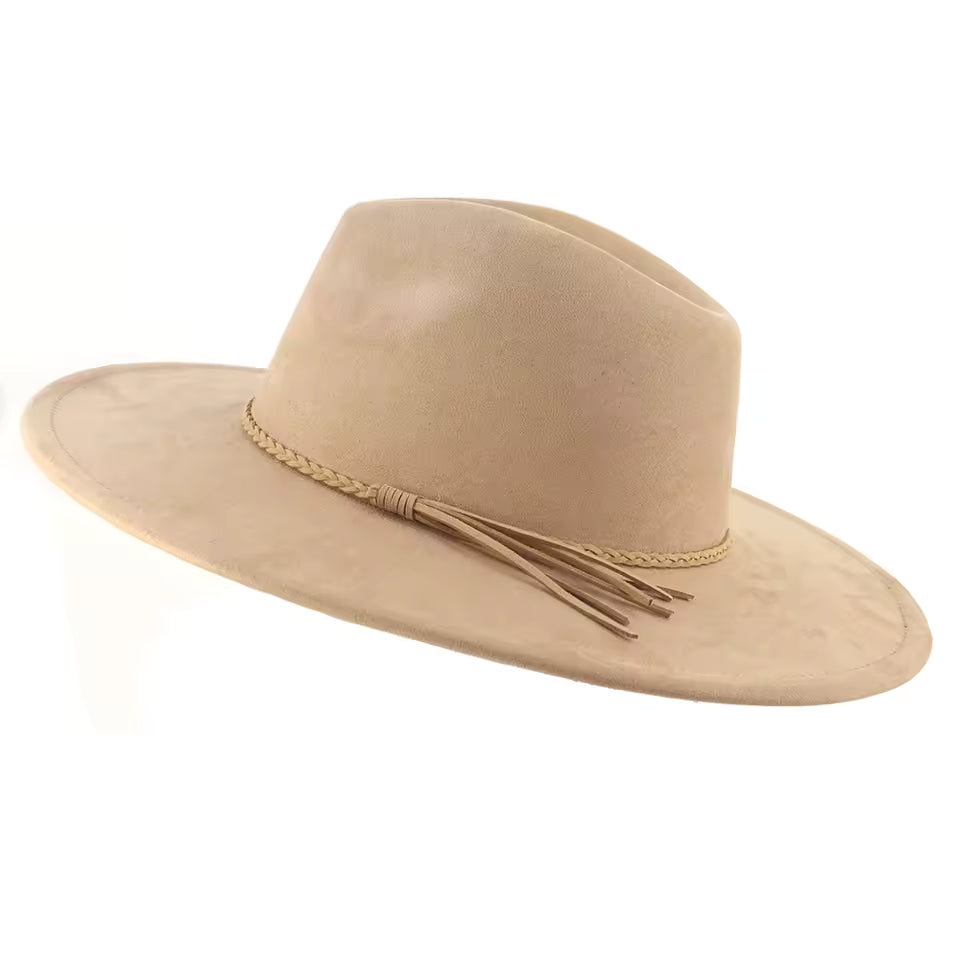 Decorative Feather Fedora Hat
