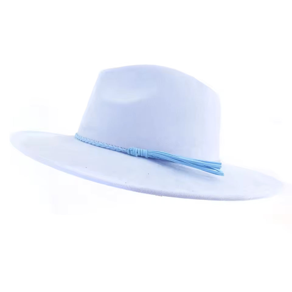 Wide Brim Event Hat Statement Fedora
