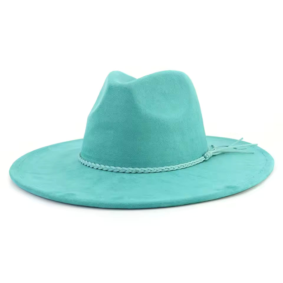Stylish Unisex Headwear Fedora for Special Events