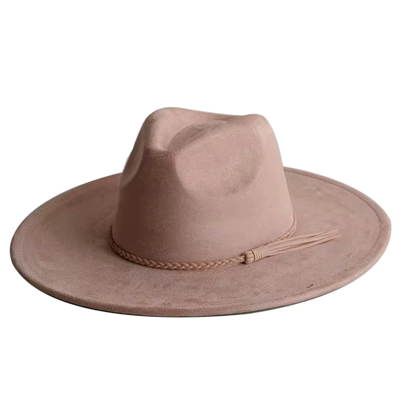 Elegant Wide Brim Dress Hat