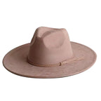 Elegant Wide Brim Dress Hat