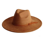 Unisex Vintage Jazz Fedora Hat,