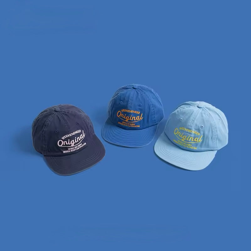 Soft Cotton Baseball Cap – Embroidered Adjustable Hat for Men & Women