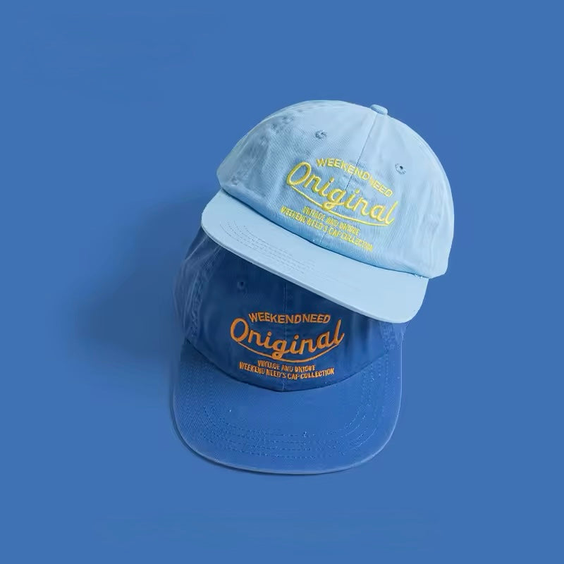 Soft Cotton Baseball Cap – Embroidered Adjustable Hat for Men & Women