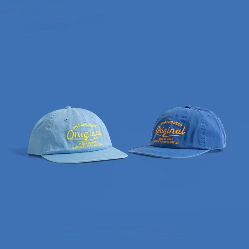 Soft Cotton Baseball Cap – Embroidered Adjustable Hat for Men & Women