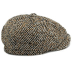 Manhattan Herringbone Newsboy Cap
