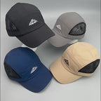 Breathable 5-Panels Cap – Organic Cotton Mesh Panel 