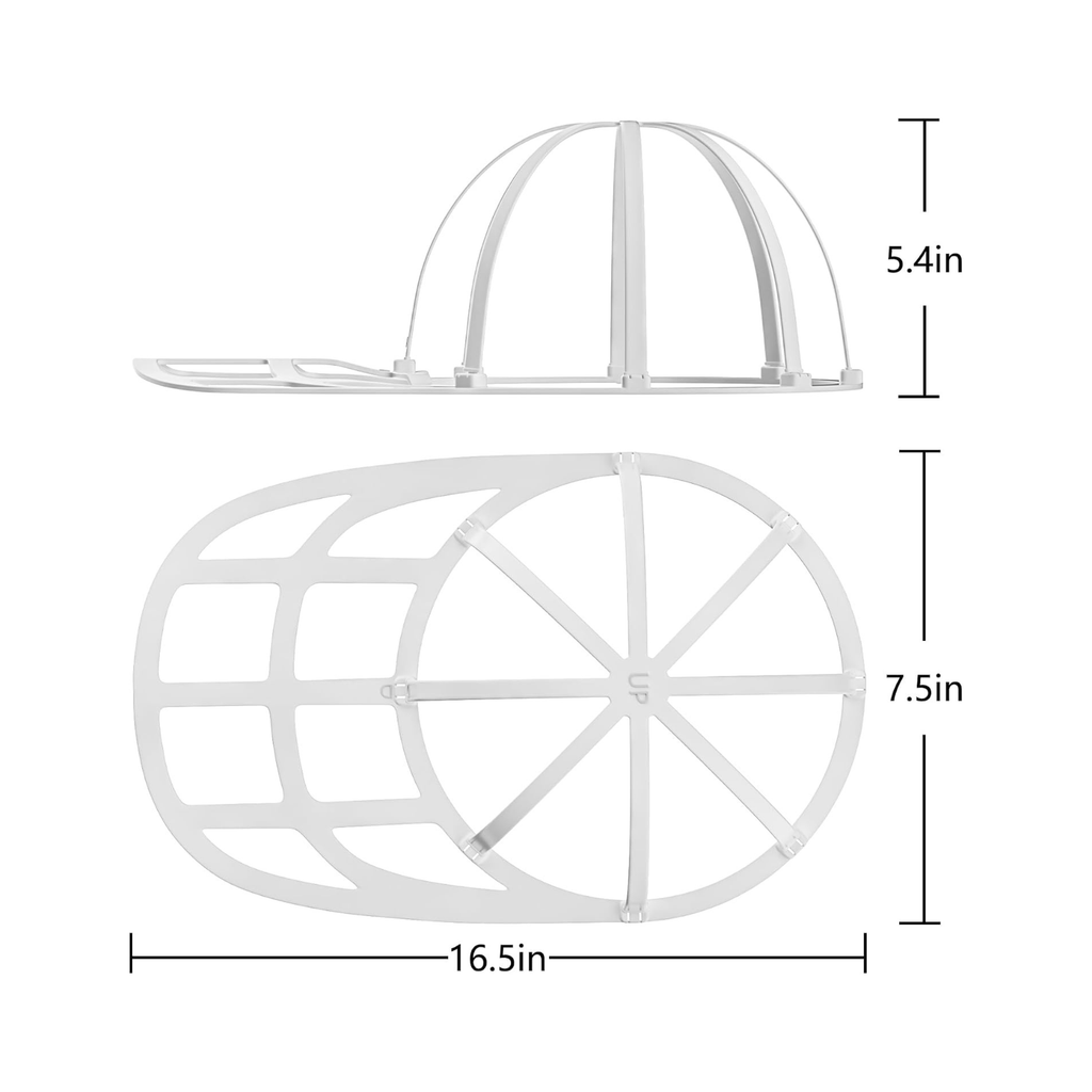 reusable baseball hat washing machine protector